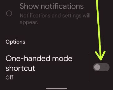 Ajouter un raccourci pour le mode à une main sur l'écran d'accueil sous Android 12