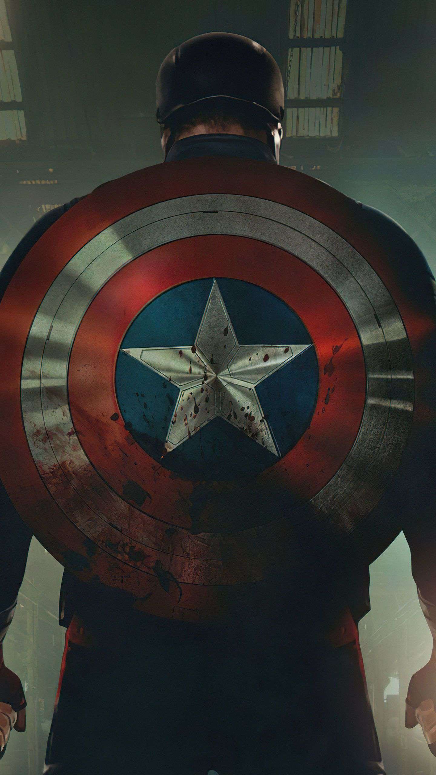 Captain America HD Fond d'écran iPhone 13 Pro Max 
