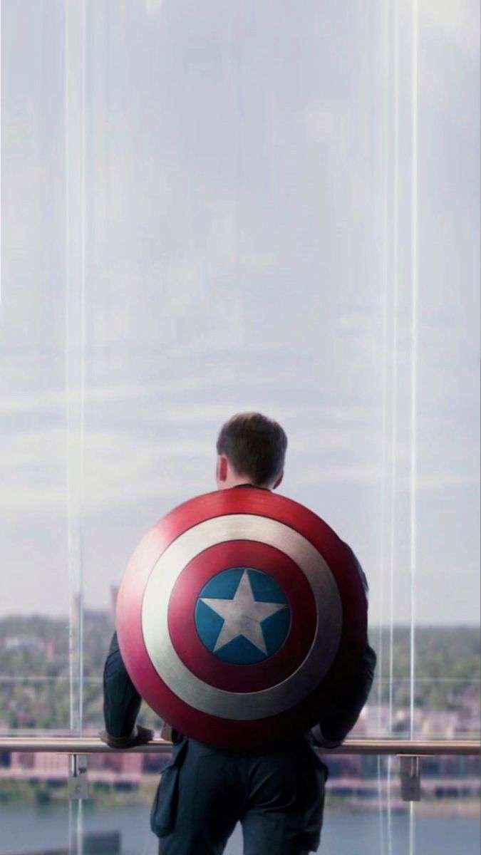Captain America HD Fond d'écran iPhone 13 Pro Max