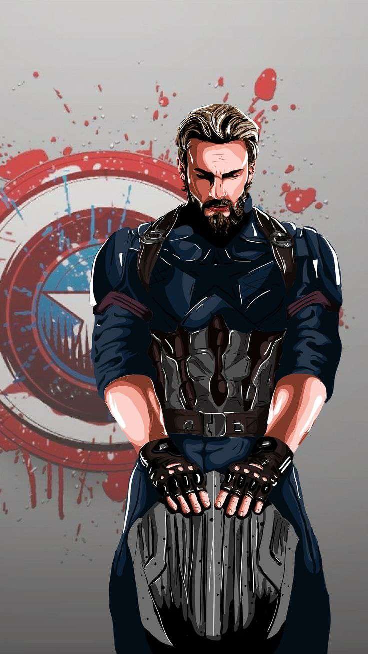 Captain America HD Fond d'écran iPhone 12