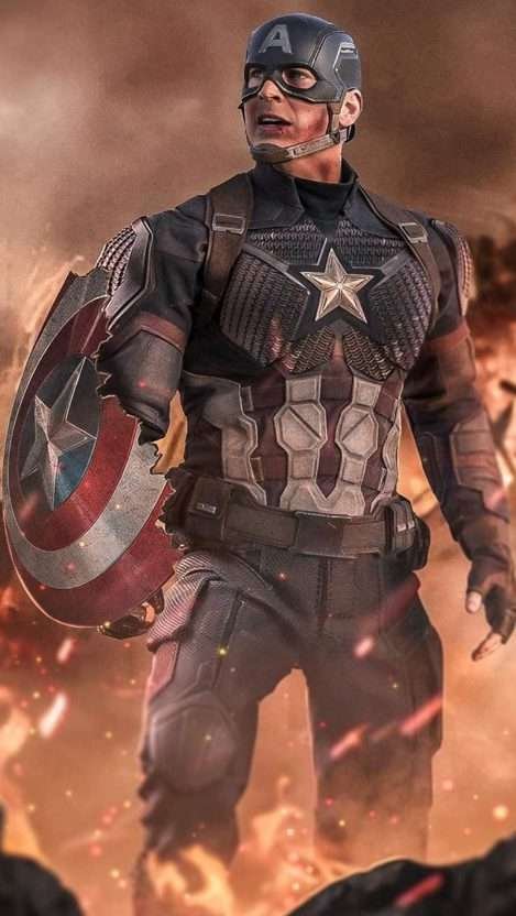 Captain America HD fond d'écran iPhone X