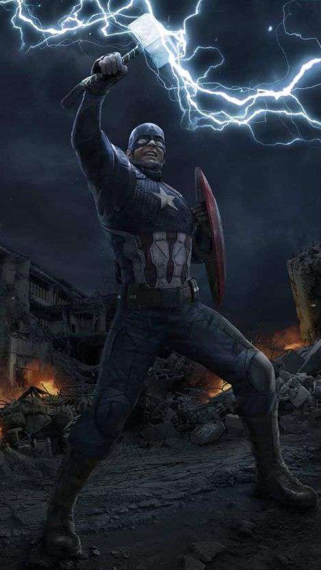 Captain America HD Fond d'écran iPhone 7 Plus
