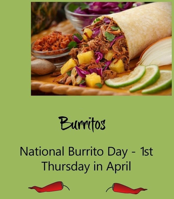 Journée nationale du burrito téléchargement de photos HD 