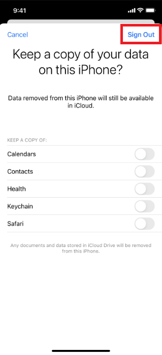 Téléchargement sur iCloud Message en pause sur iPhone 13 Pro