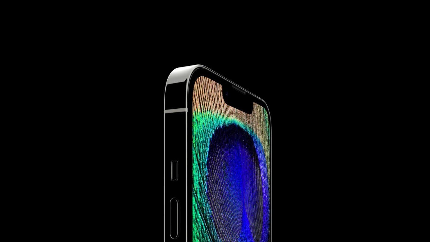 Voici ce que la caméra infrarouge TrueDepth de l'iPhone 13 Pro Max voit lorsqu'elle tente de cartographier vos données faciales