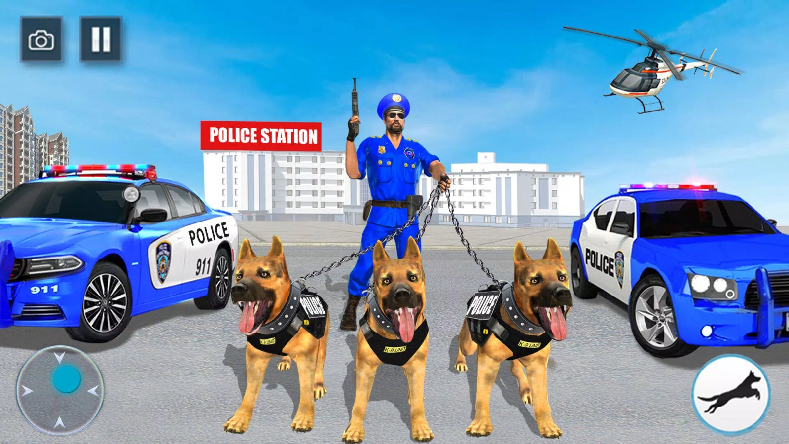 US Police Dog Crime Chase Game pour Android - Téléchargez l'APK