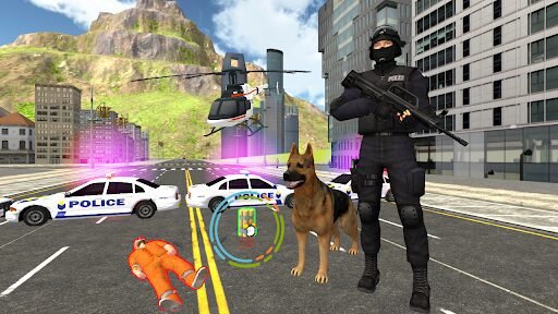 Téléchargez US Police Dog - City Crime Shooting Game APK gratuit pour Android - APKtume.com