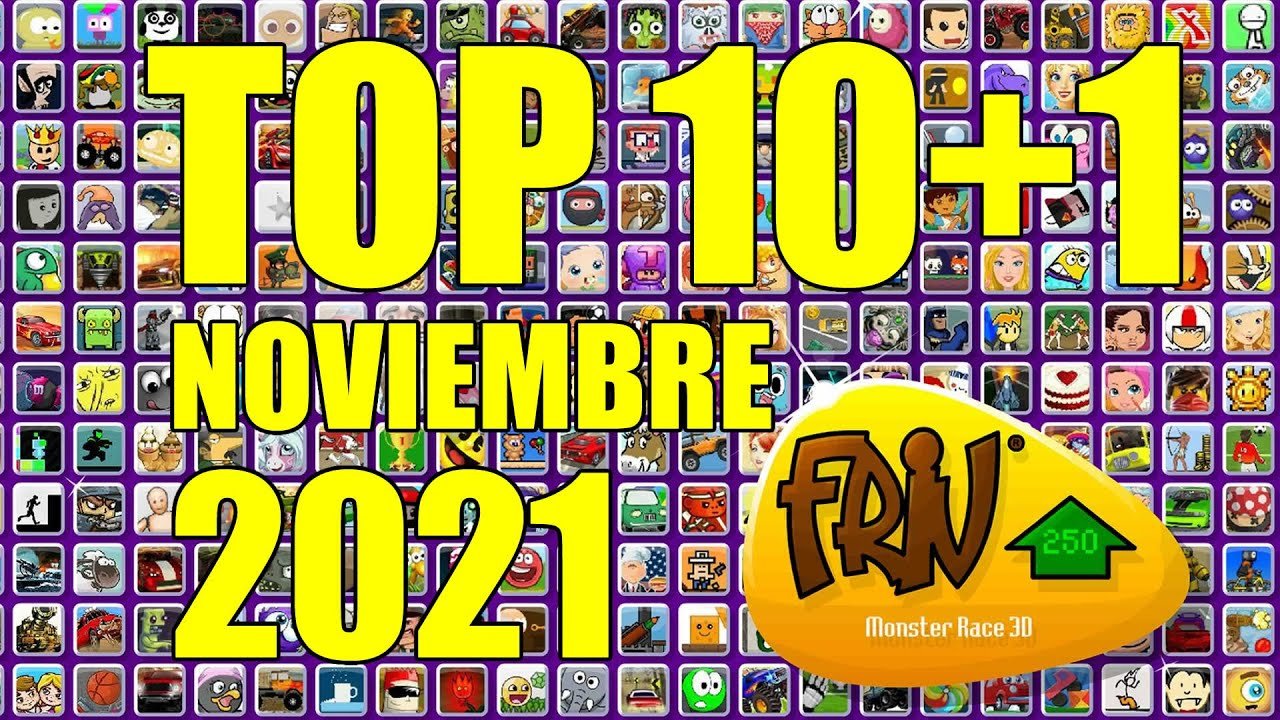 TOP 10 Meilleurs Juegos Friv.com de NOVIEMBRE 2021 - YouTube