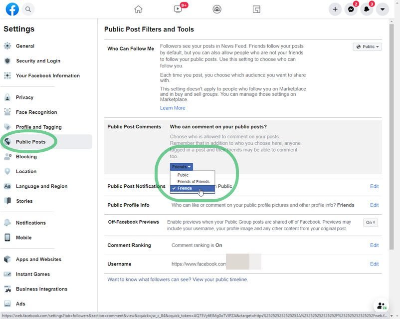How to Turn Off Public Comments on Facebook
