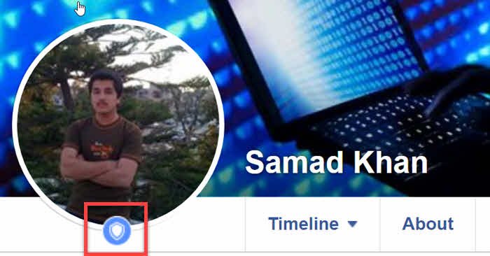 Facebook Profile Picture Guard (Blue Shield)