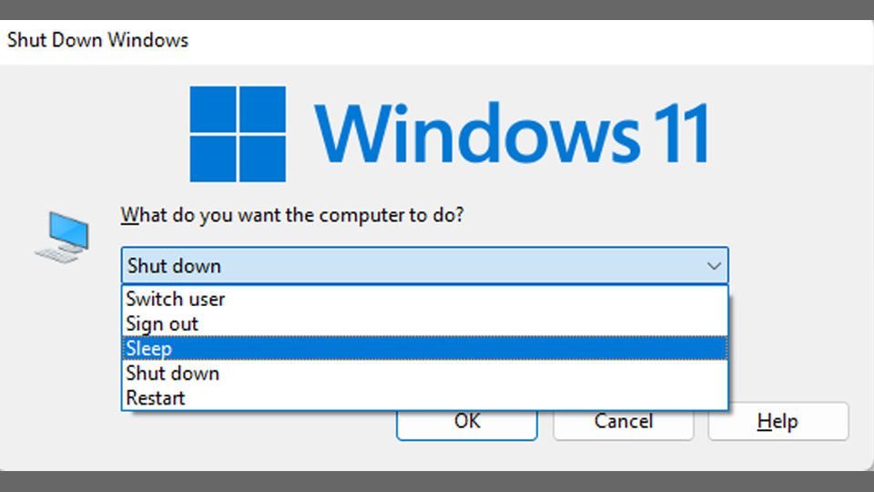 Comment activer le mode veille dans Windows 11