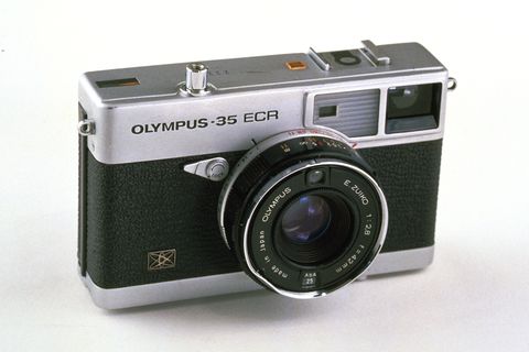 appareil photo olympus 35 ecr, vers 1972