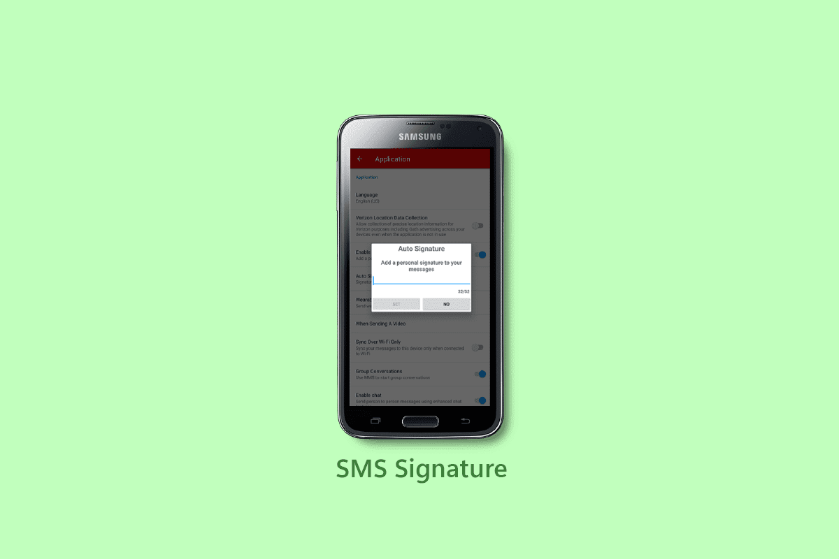 Qu'est-ce que la signature SMS sur Android ?