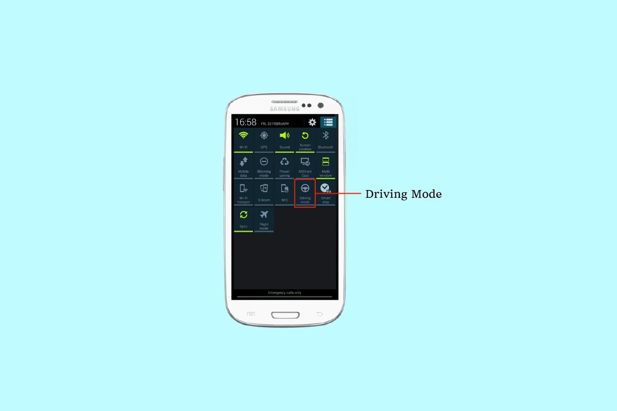 Comment activer le mode de conduite Samsung Galaxy S3