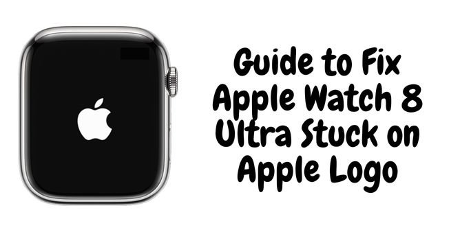 Apple Watch 8 Ultra bloqué sur le logo Apple
