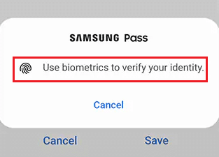utiliser vos données biométriques stockées pour vérifier votre identité et vous connecter automatiquement à votre compte